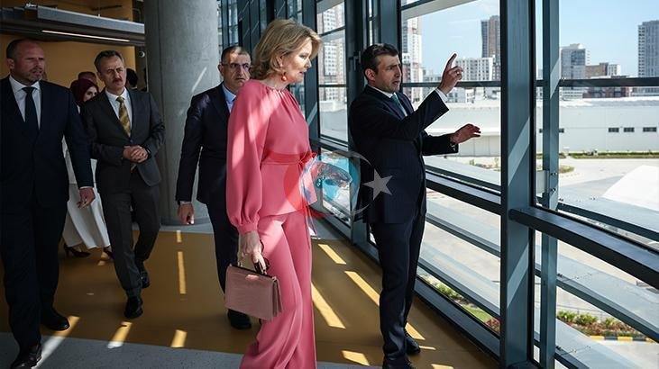 Belçika Kraliçesi Mathilde Türkiye'de Baykar'ı Ziyaret Etti