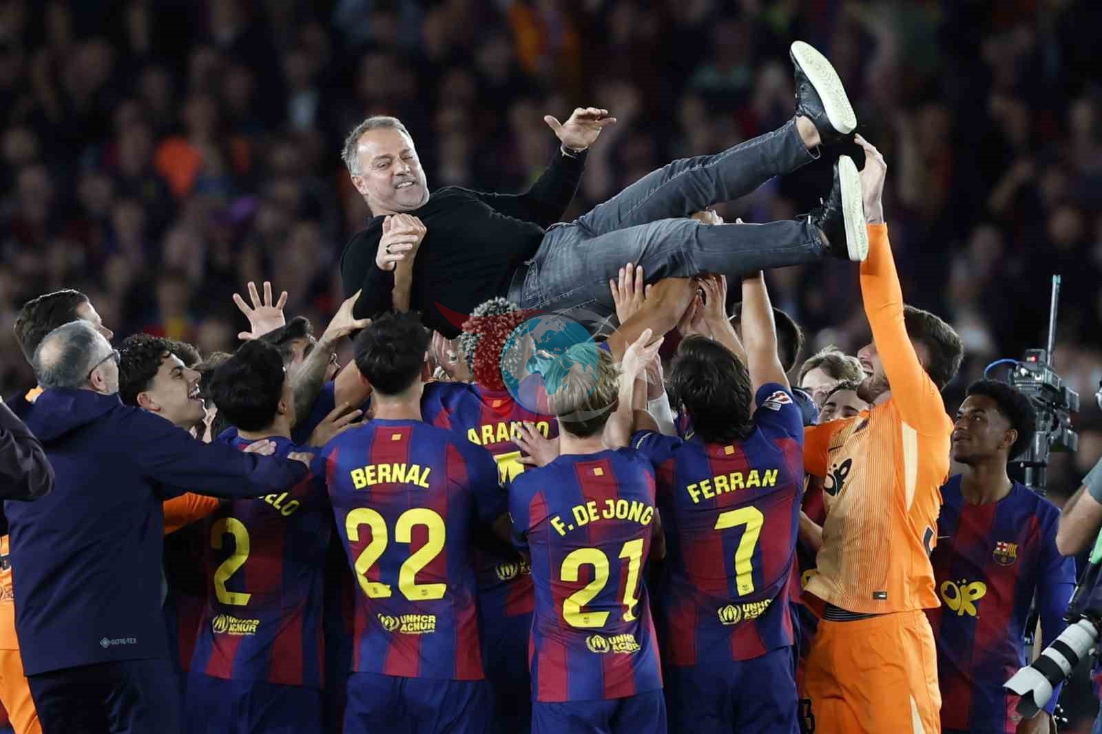 La Liga&rsquo;da şampiyon Barcelona