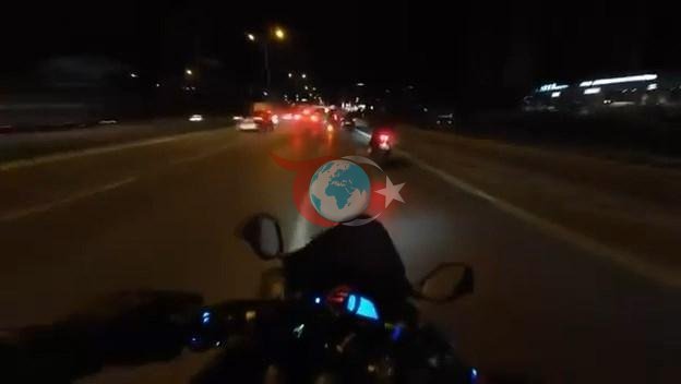 Maltepe'de D-100 Karayolu'nda Nefes Kesen Kaza: Motosikletli Son Anda Kurtuldu