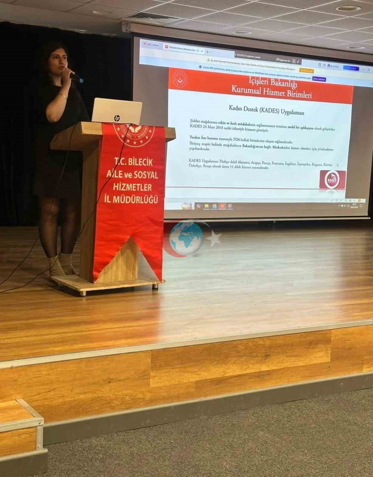 Bilecik&rsquo;te kadına yönelik şiddetle mücadele semineri