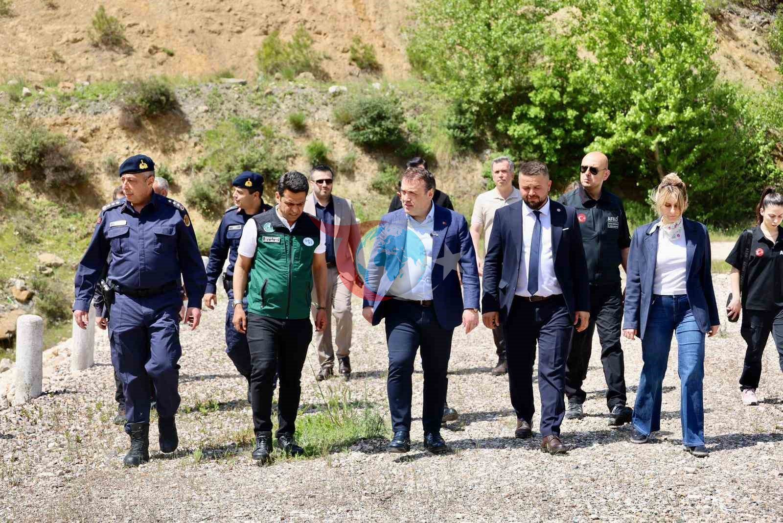 Vali Sözer Soğucakpınar Anbarında araşdırma etdi.