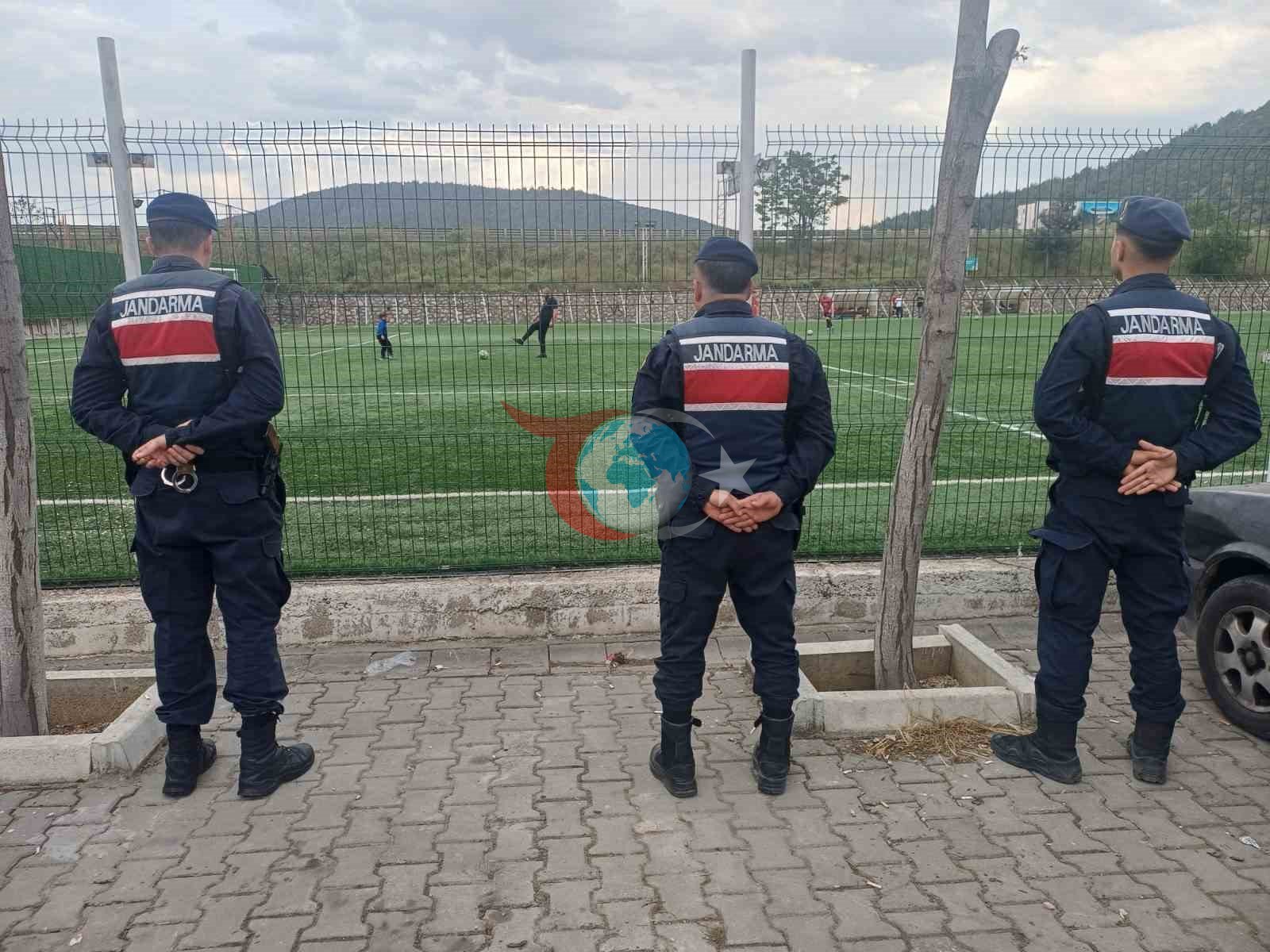 Vezirhanspor-1299 Bilecikspor matçında yüksək səviyyəli təhlükəsizlik tədbirləri.