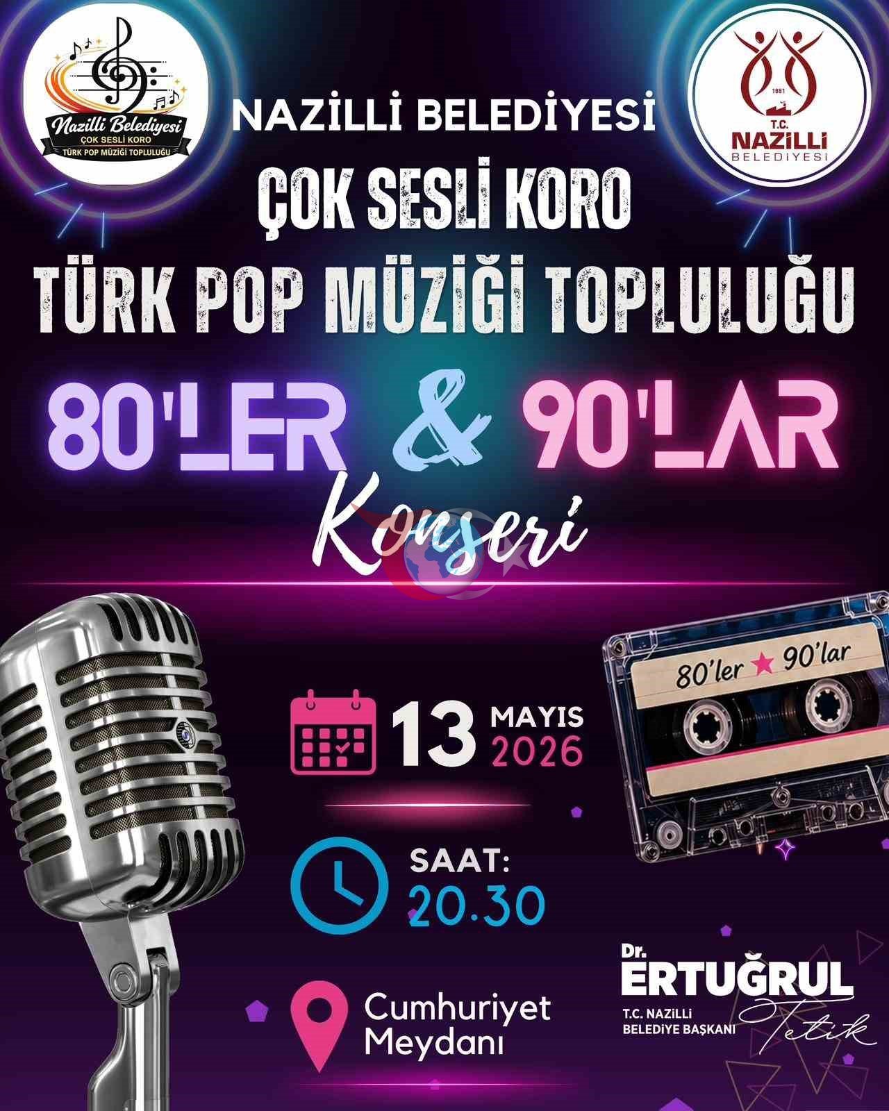 Nazilli'de Nostalji: Cumhuriyet Meydanı'nda Müziğin Büyüsü