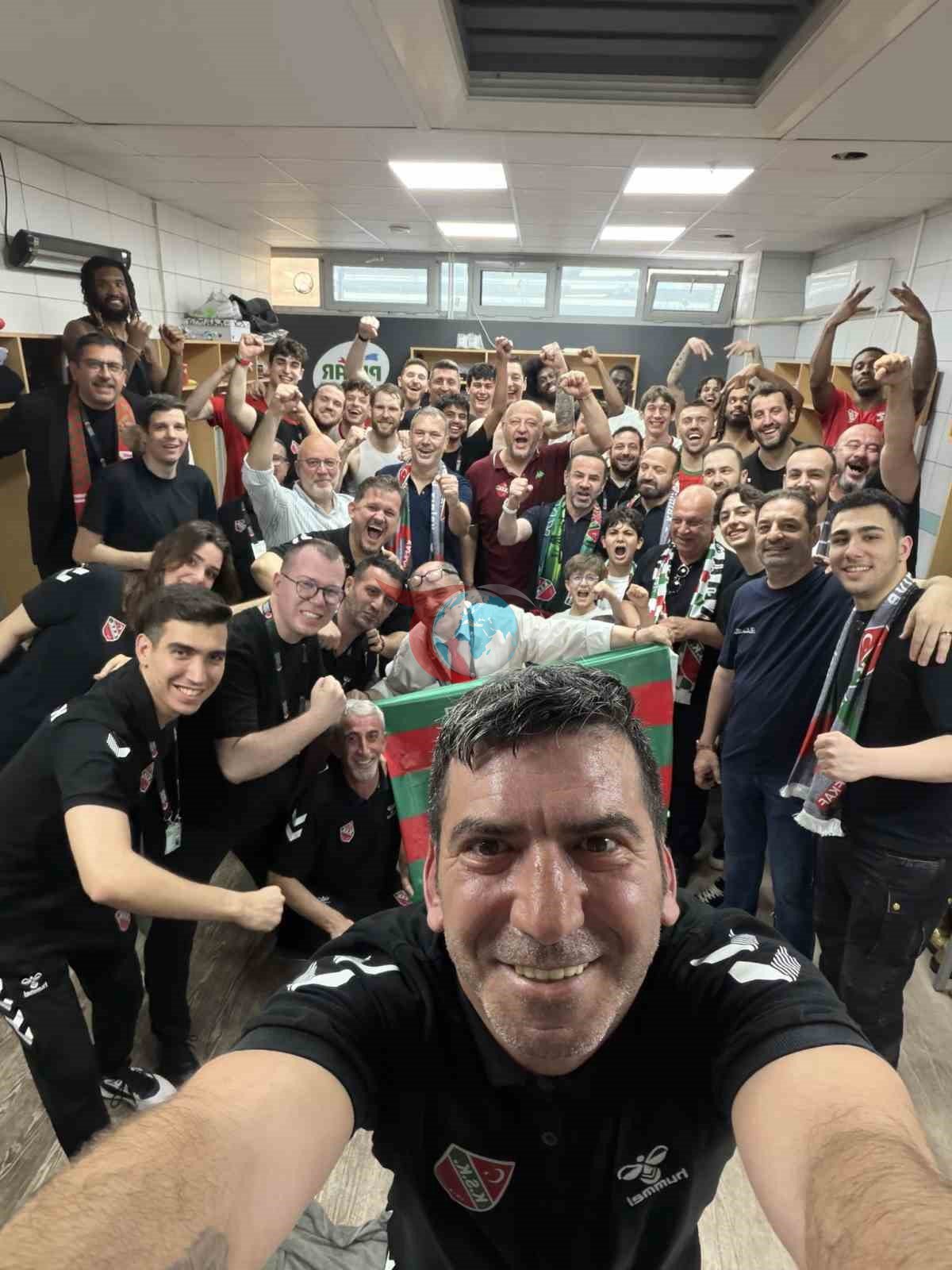 Karşıyaka Basketboli xatoga yo'l qo'ymadi.