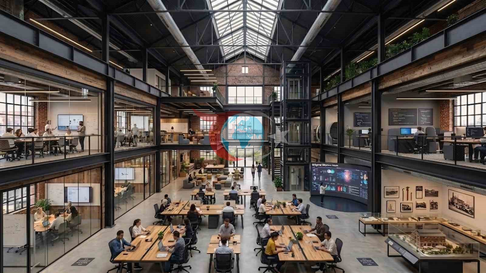 Tarixiy elektr zavodi Izmirning innovatsiya va texnologiya markaziga aylantirilmoqda.