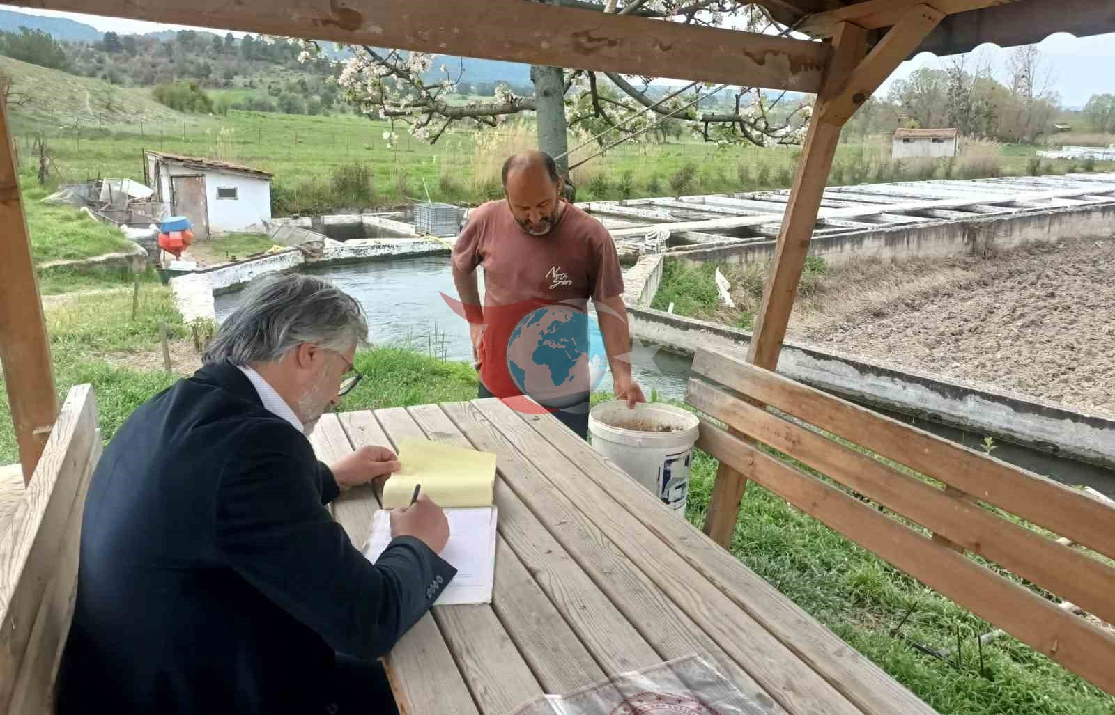 Domaniç’te UKİP kapsamında numune alımı