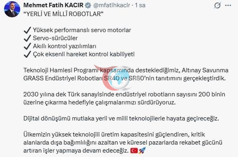 Nazir Kacır: Rəqəmsal transformasiyanı yerli və milli texnologiyalarla həyata keçirəcəyik.