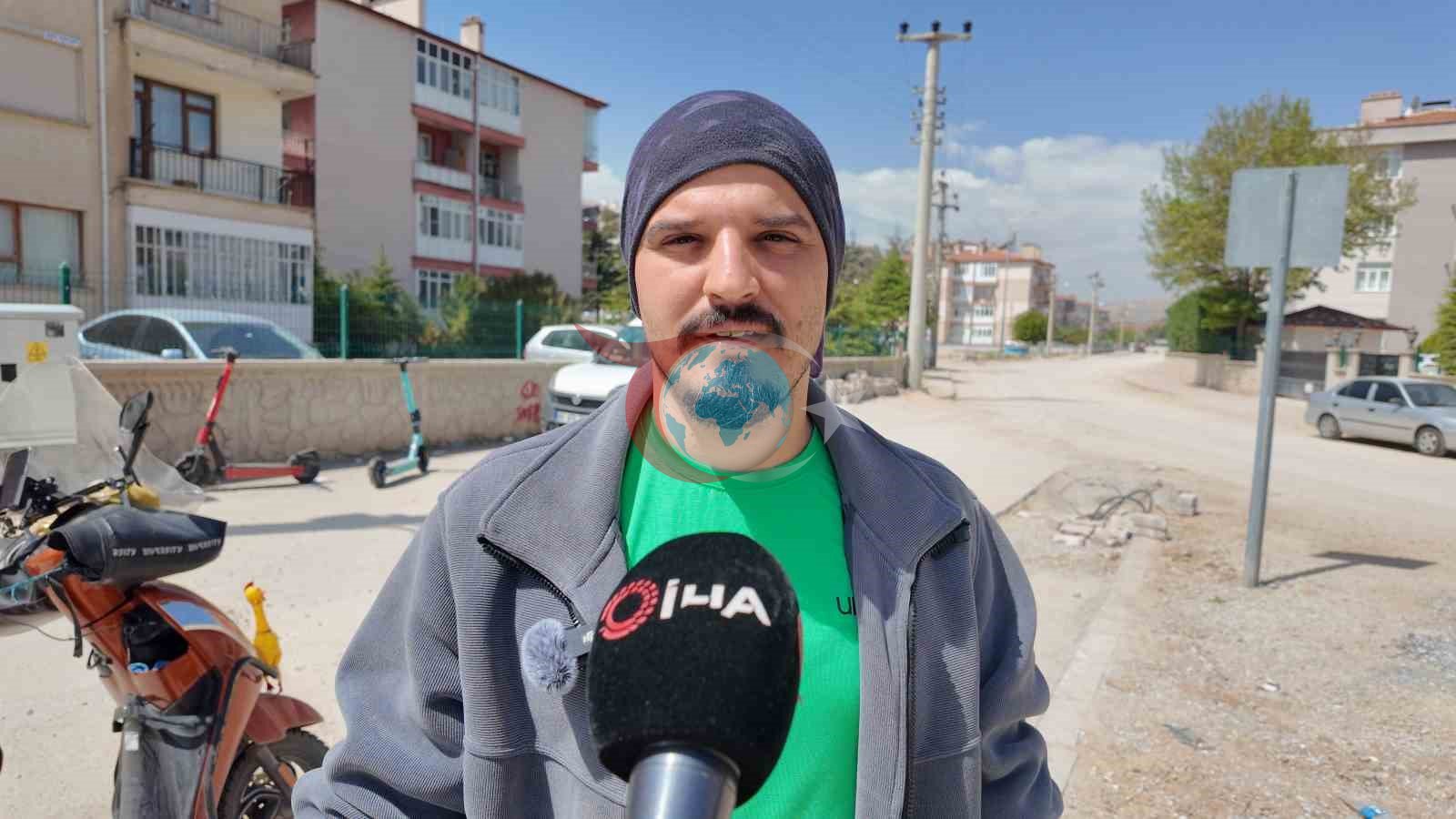 Konya'da Yol Kenarında Bulunan Buzdolabı Şaşkınlık Yarattı