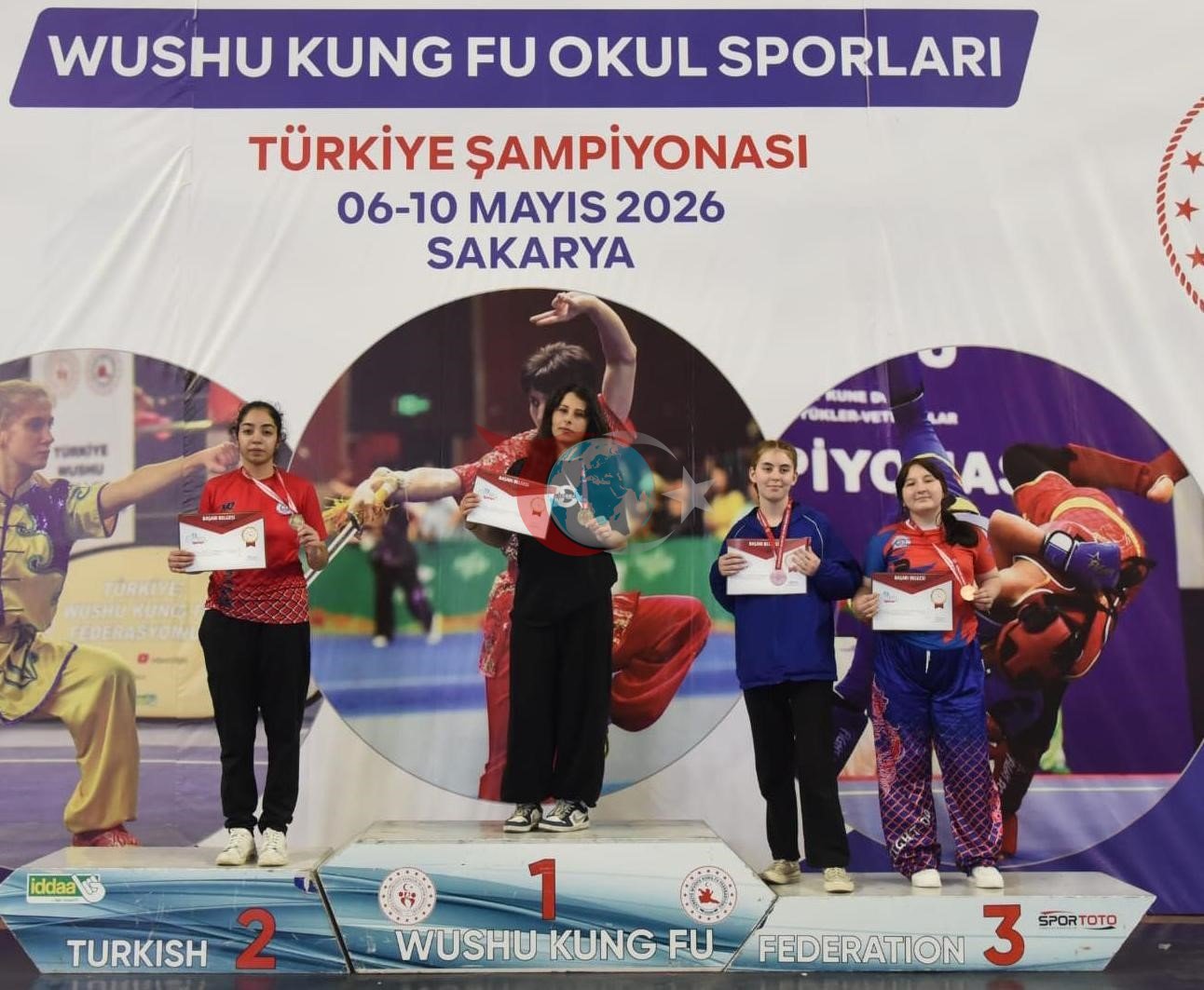 Niğdeli Wushu Sporcularından Türkiye Şampiyonasında Büyük Başarı