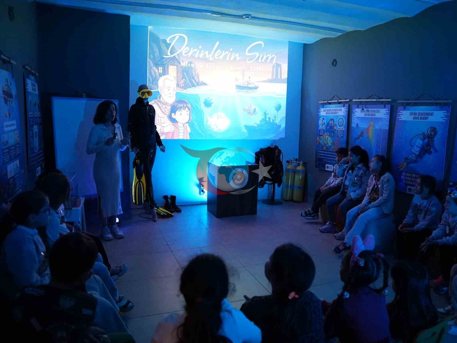 Çocuklar Çanakkale’nin derinliklerini keşfetti