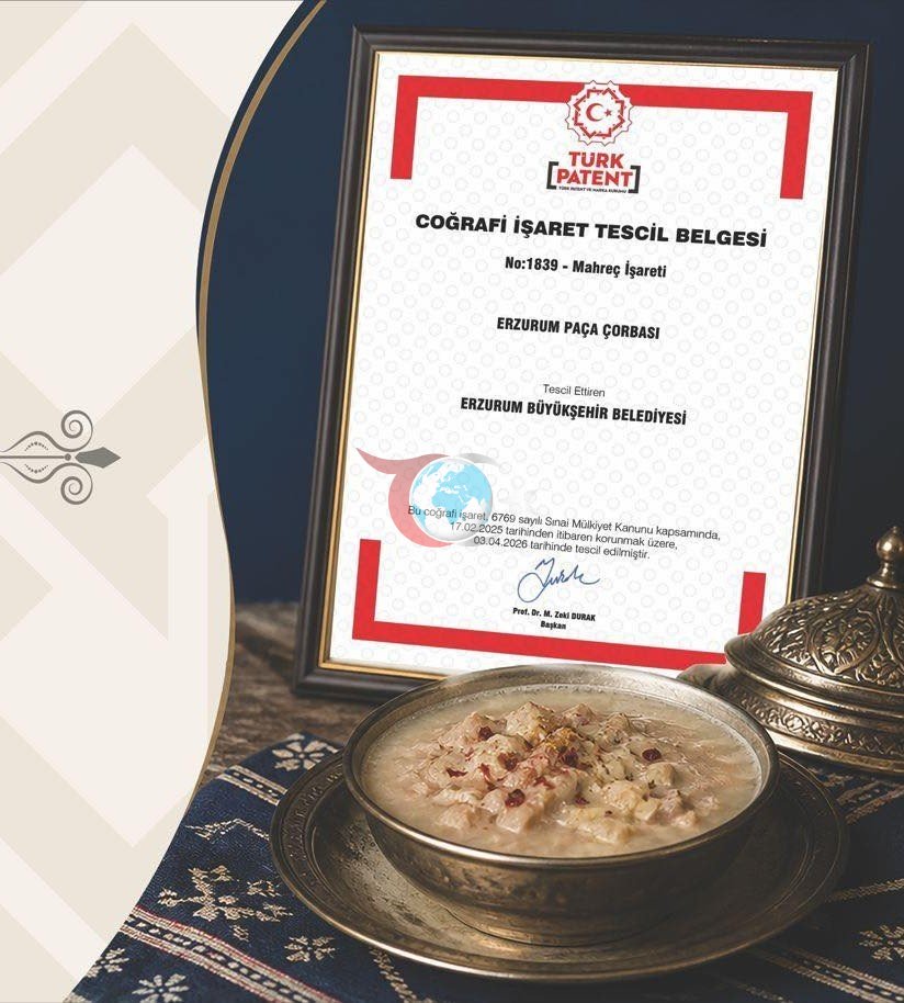 Erzurum Paça Çorbası Coğrafi İşaretle Tescillendi