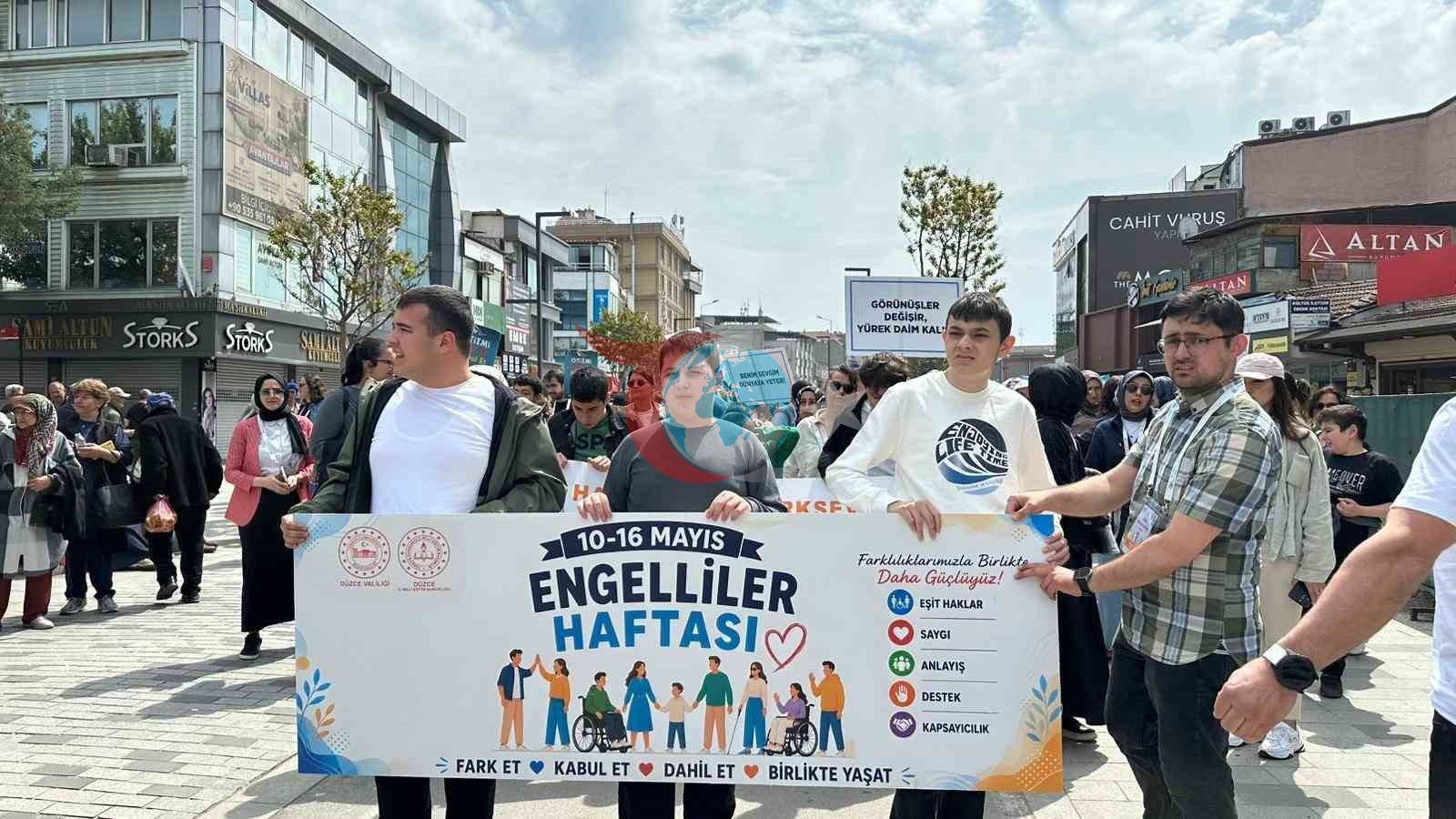 Düzce'de Engelliler Haftası Coşkuyla Başladı