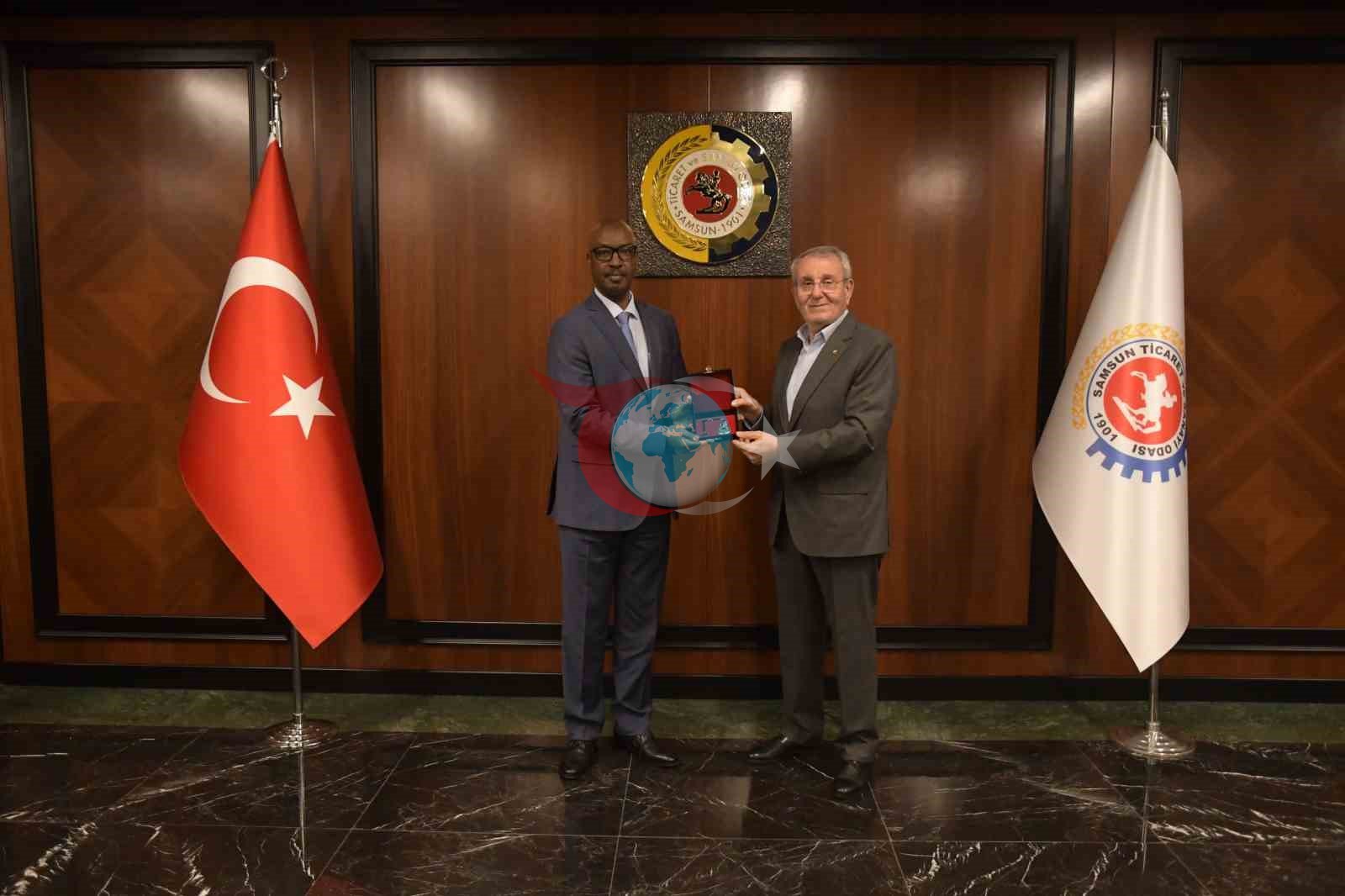 Ruanda ve Samsun Arasında Ekonomik İş Birliği Gelişiyor