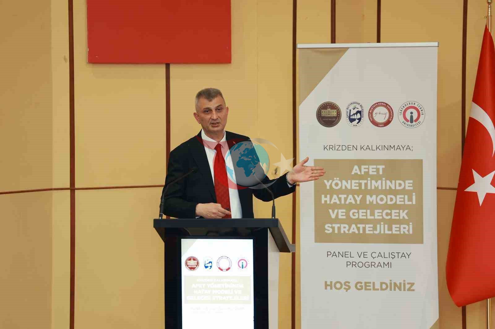 Başkan Sezer'in Afet Yönetimi Deneyimleri ve Hatay Çalıştayı