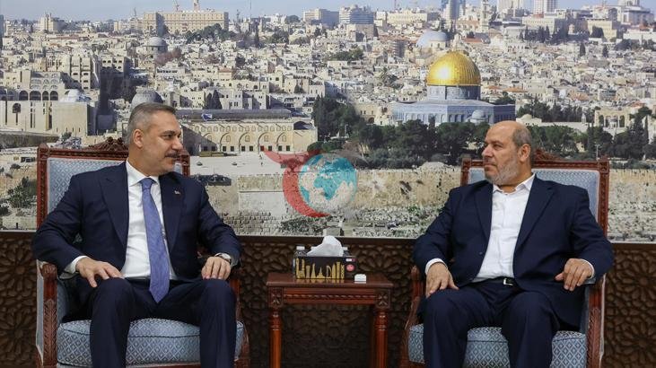 Bakan Fidan'dan Hamas Üyesi Hayye'ye Taziye Ziyareti