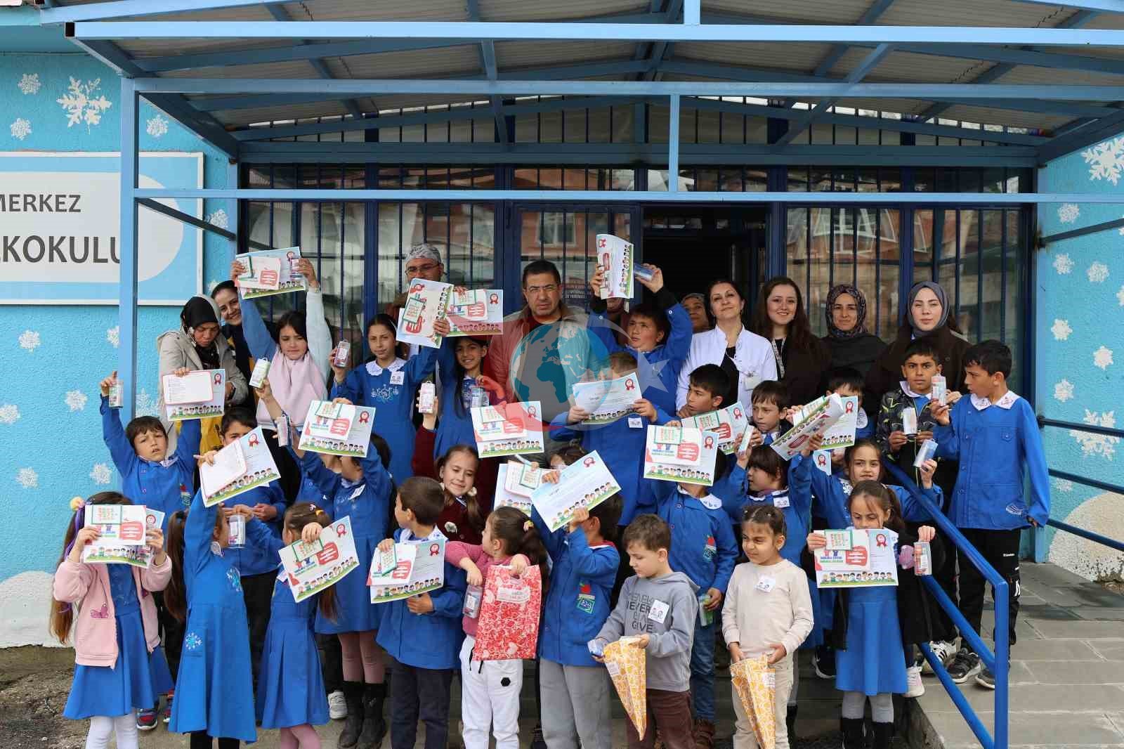 Bayburt’ta öğrencilere sağlık bilinci kazandırılıyor