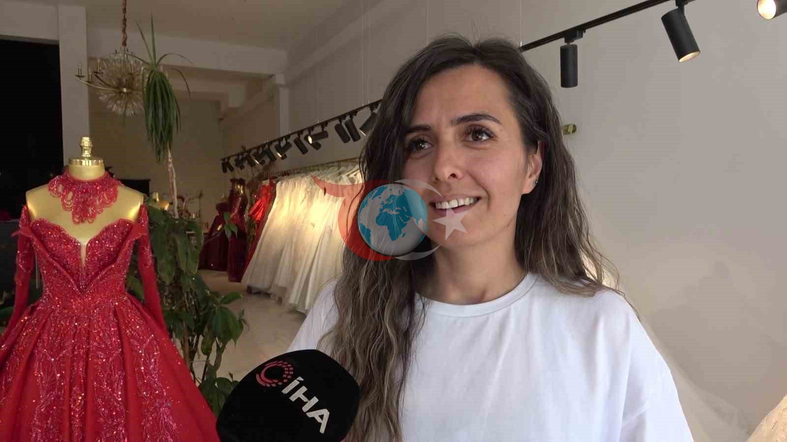 Gelinlikle gökyüzünde süzüldü, herkes damadı aradı... Gerçek ise sonradan ortaya çıktı