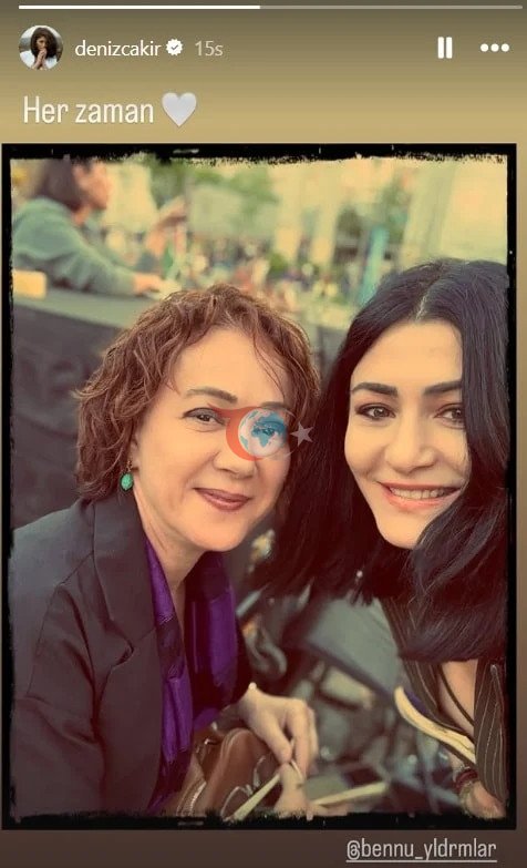 Bennu Yıldırımlar ve Deniz Çakır'ın sürpriz buluşması
