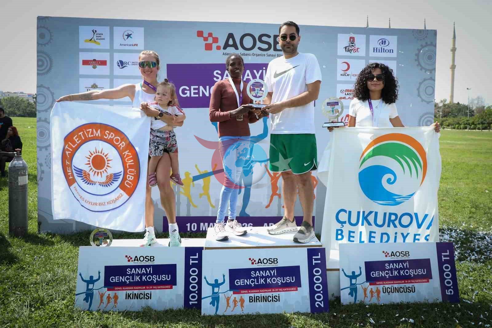 AOSB sanayi gençlik koşusu şölene dönüştü