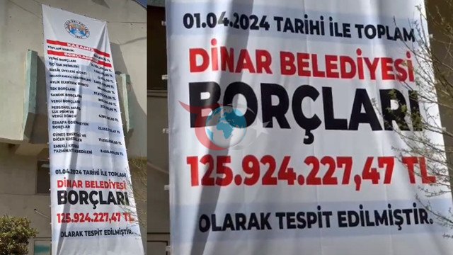 CHP'li Dinar Belediye Başkanı AK Parti'ye geçiyor! Erdoğan ve borçlar afişi olaydı - Resim: 0
