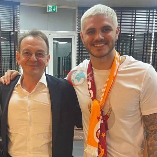 Icardi ve menajeri Elio Pino