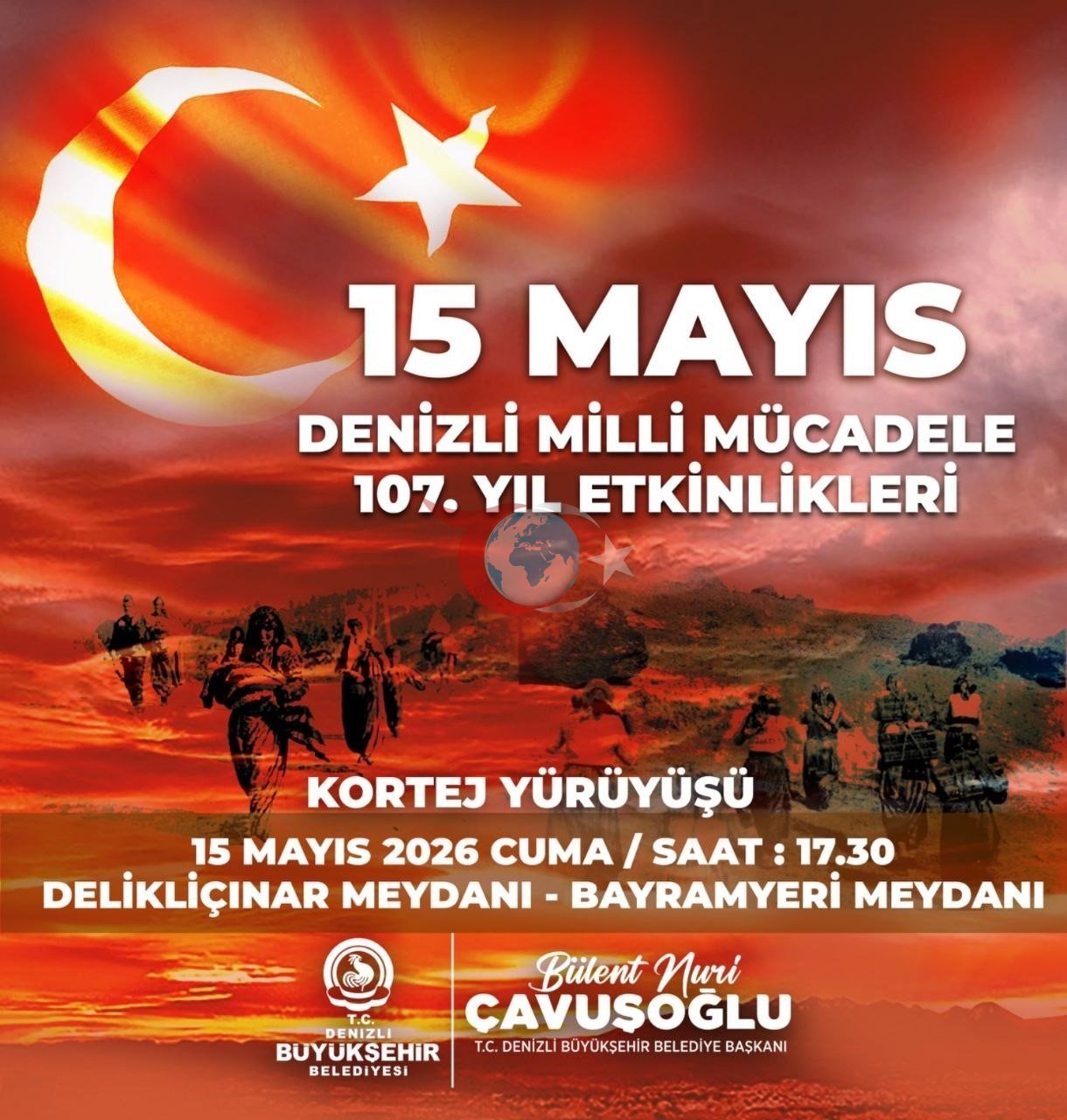 Denizli 19 Mayıs coşkusunu çeşitli etkinliklerle yaşayacak