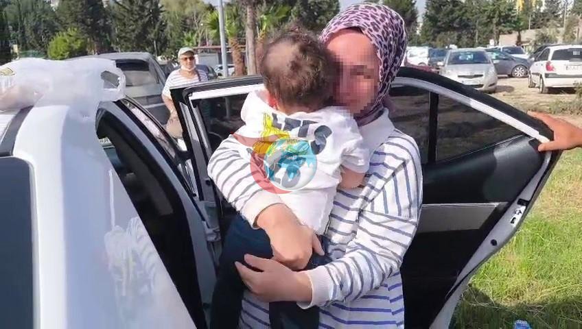 Hatay'da İtfaiye Ekibi Mahsur Kalan Bebeği Kurtardı