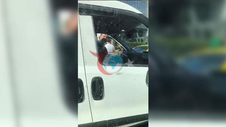 Üsküdar’da maganda dehşeti Aracın önünü kesti, camı yumruklayıp Karakola gel diye bağırdı