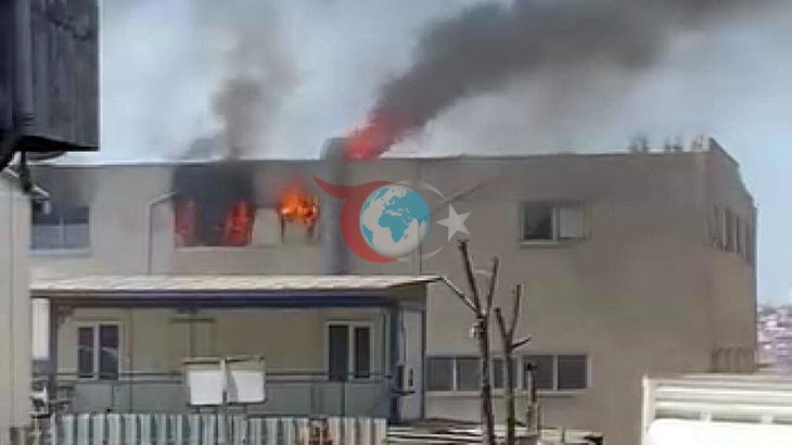 Bayrampaşa’da 3 Katlı İş Yerinde Çıkan Yangın Korkuttu