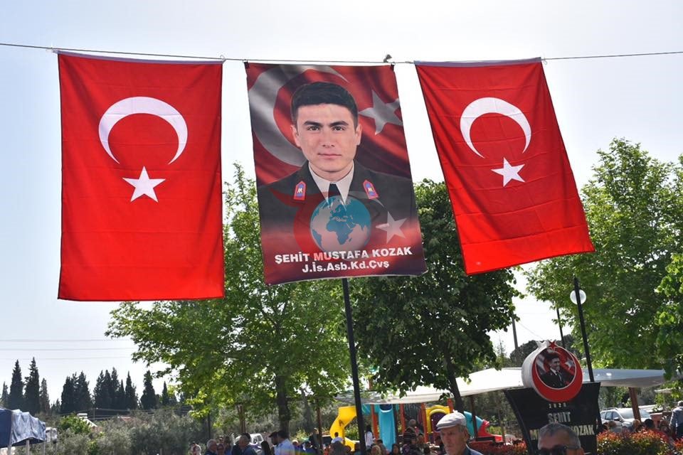 Salihli'de Şehit Mustafa Kozak, Anma Töreniyle Yâd Edildi
