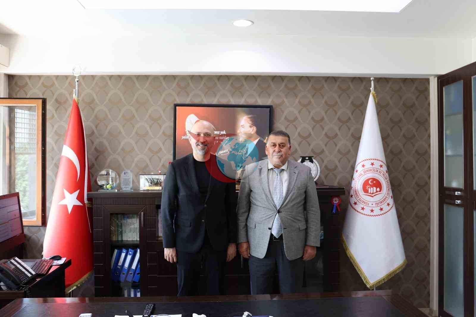 Başkan Arıkan ve İl Müdürü Ergin Söke'nin Geleceğini Görüştü