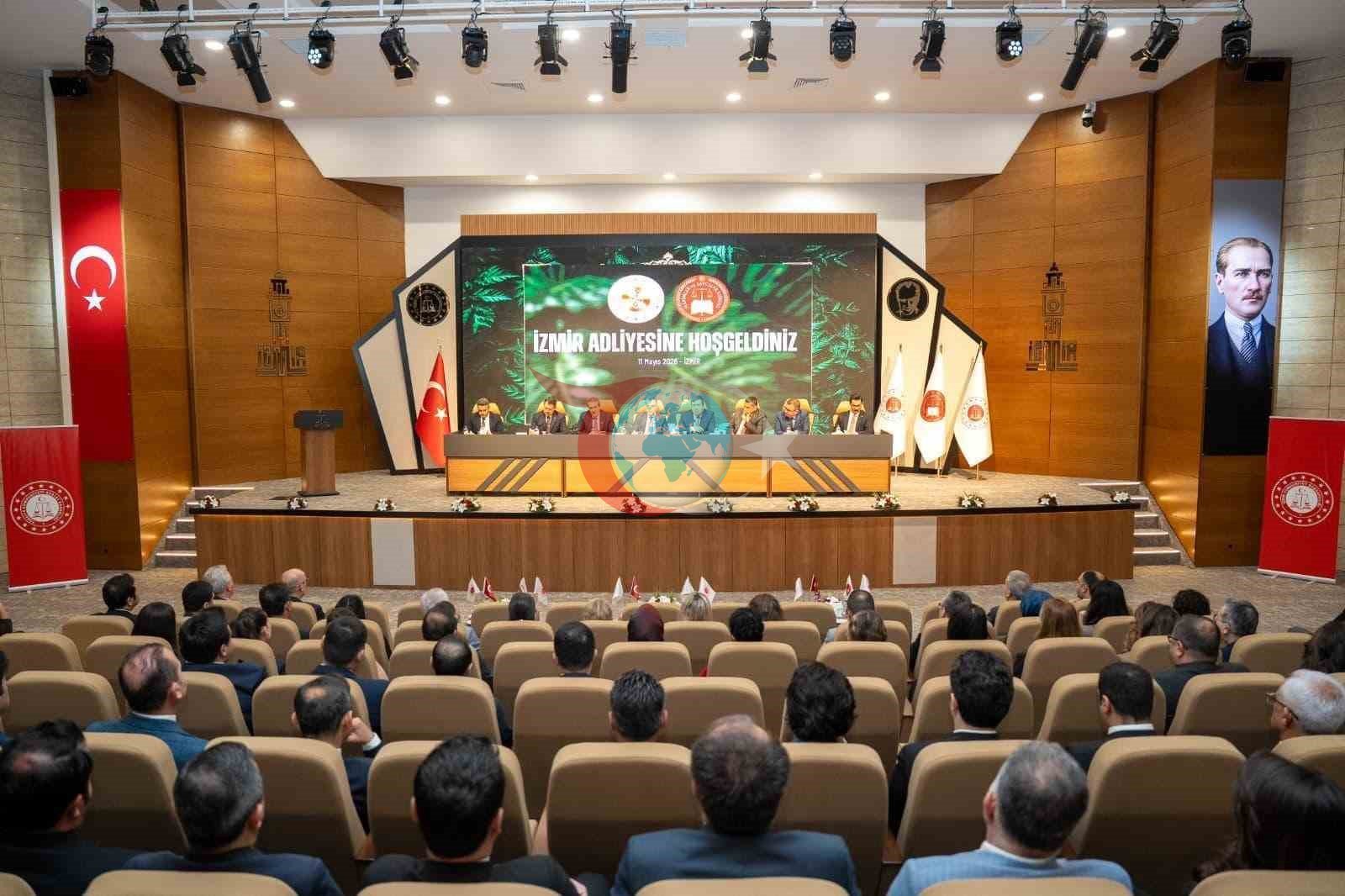 Adalet Bakanlığı ve HSK heyetinden İzmir Adliyesi’ne ziyaret