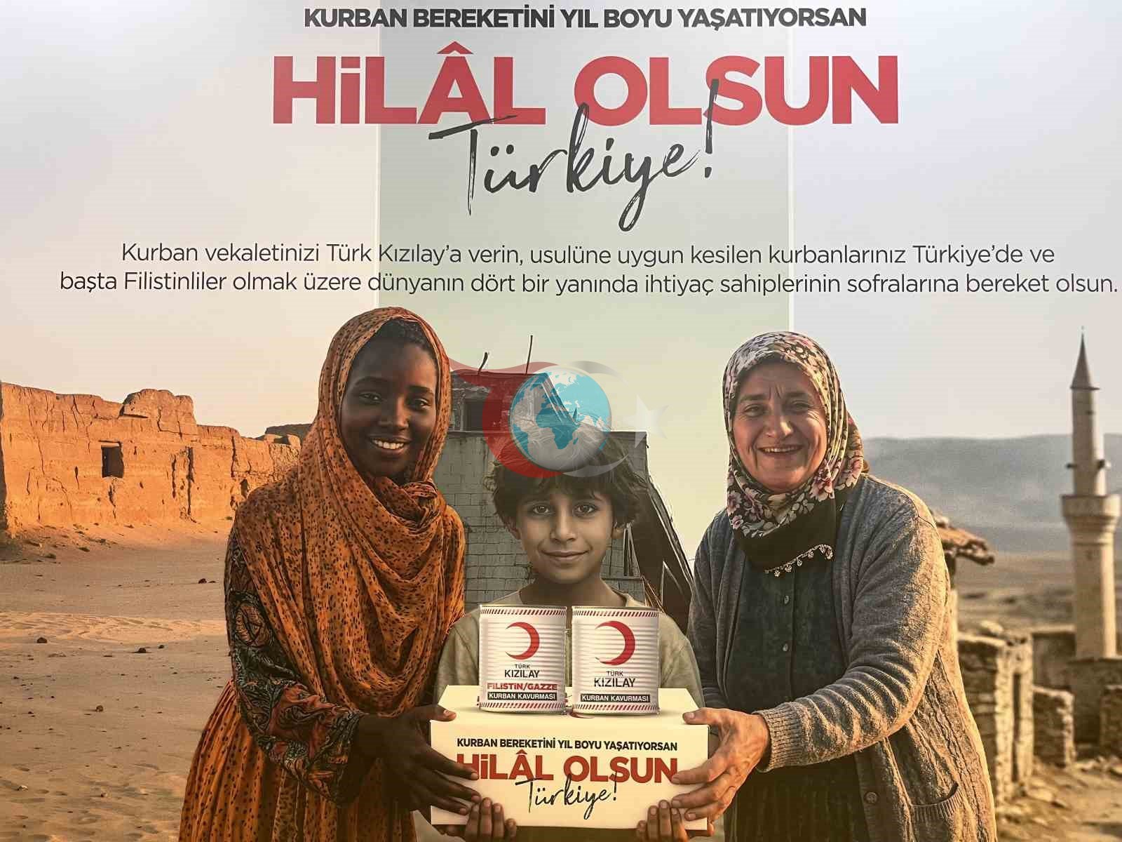 Türk Kızılay, 30 Ülkede Kurban Bağışıyla Milyonlara Ulaşacak