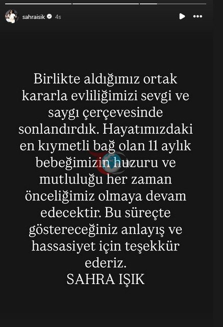 Sahra Işık ve İdris Aybirdi boşandı