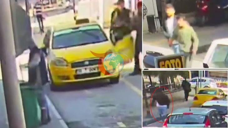 Cesur Taksici, Gaspçıyı Peşinden Koşarak Yakaladı