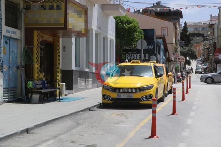 Burdur’da film sahnesini aratmayan anlar Çalınan taksinin peşinden koşup aracını geri aldı