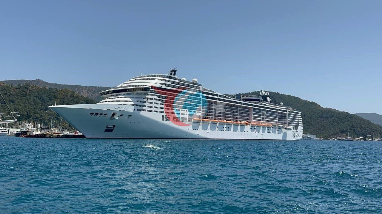 Marmaris'e kruvaziyer akını: Yüzen otellerle rekor sayıda turist bekleniyor