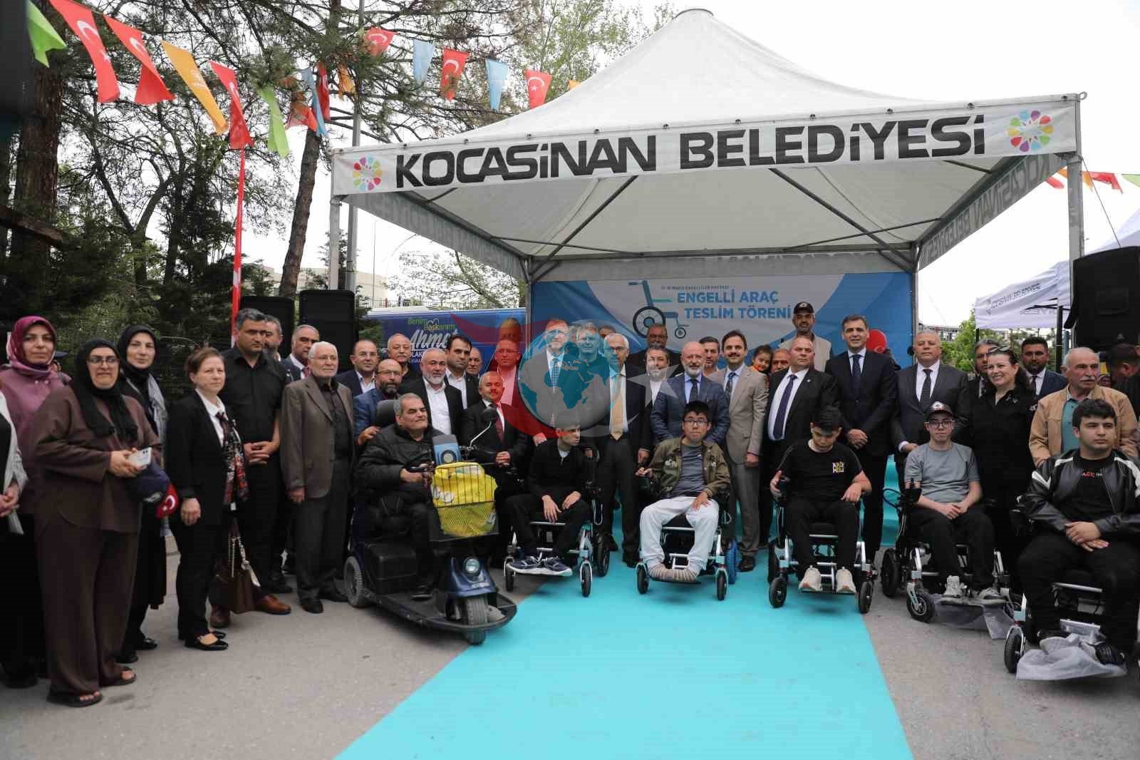 Kocasinan Belediyesi'nden Engelli Vatandaşlara Anlamlı Destek