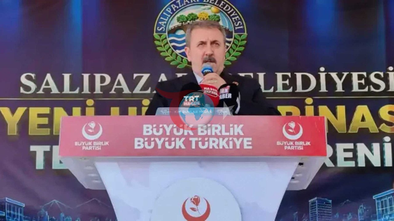 Mustafa Destici'den Teröre Karşı Kararlılık Mesajı