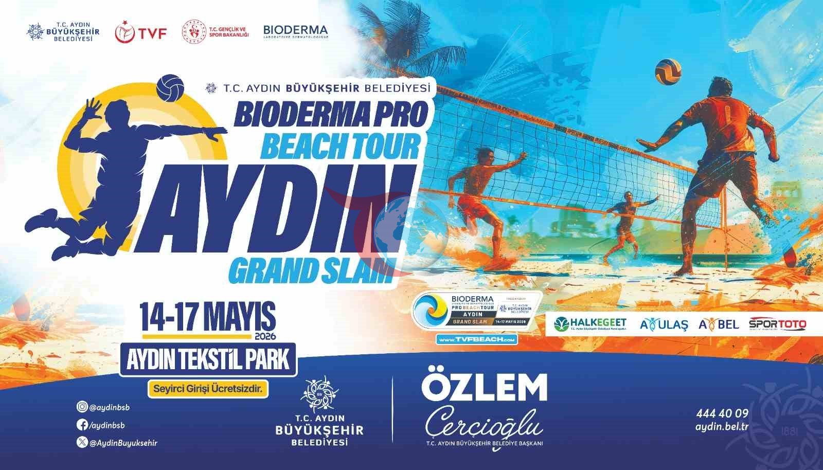 Aydın, Uluslararası Plaj Voleybolu Mücadelesine Ev Sahipliği Yapacak