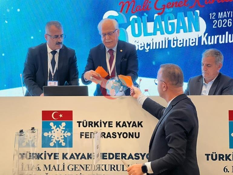 Türkiye Kayak Federasyonu başkanı yeniden Süleyman Şahin oldu