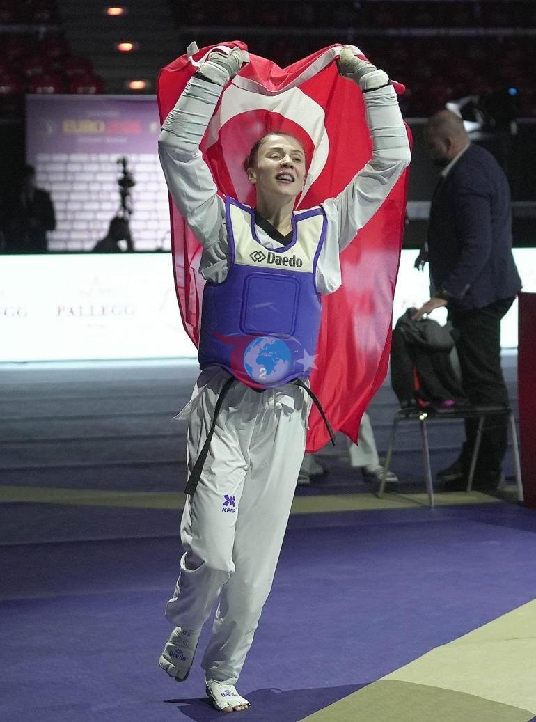 Avrupa Tekvando Şampiyonası’nda Merve Dinçel Kavurat altın madalya kazandı