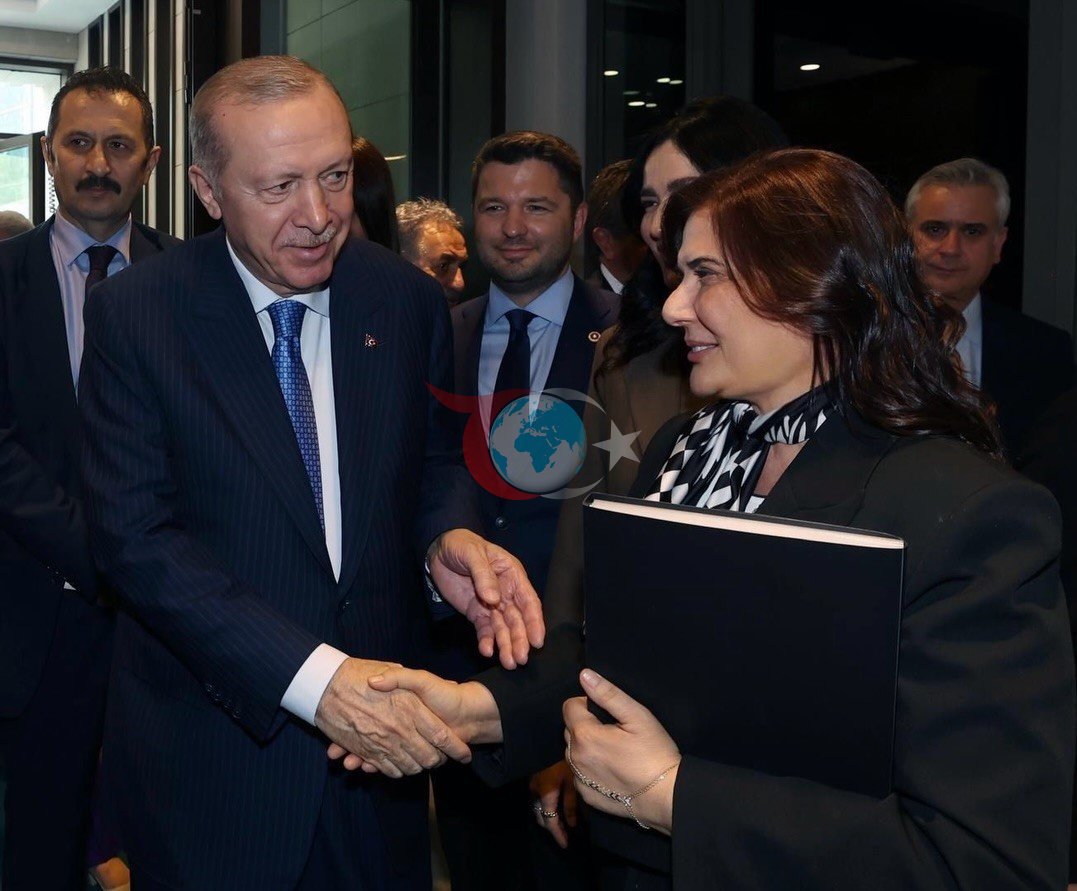 Özlem Çerçioğlu, Projelerini Cumhurbaşkanı Erdoğan’a Tanıttı
