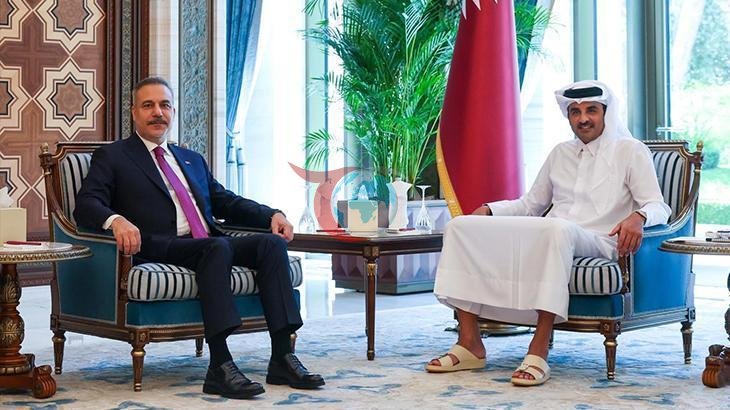 Hakan Fidan, Doha'da Katar Emiri ile Görüştü