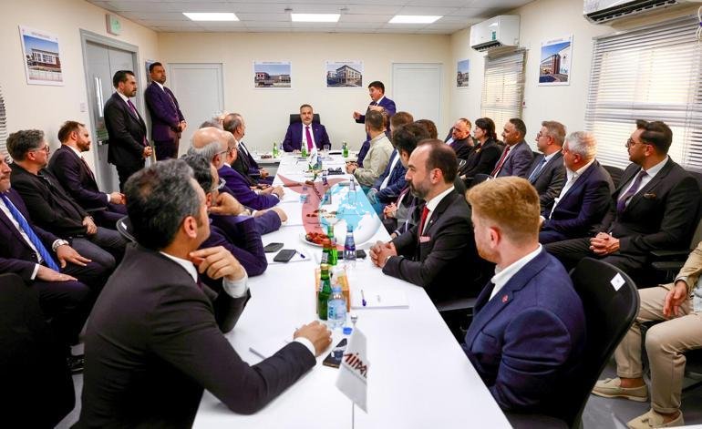 Nazir Fidan Qətər Türk Məktəbinin tikintisi ilə tanış olub