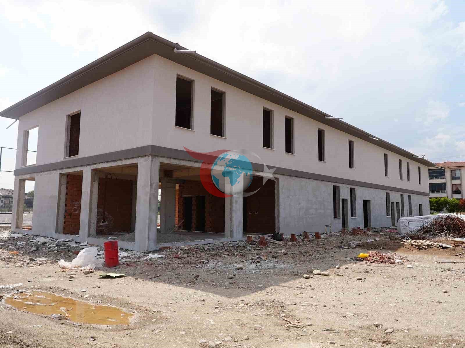 19 Mayıs Spor Kampüsü hızla yükseliyor