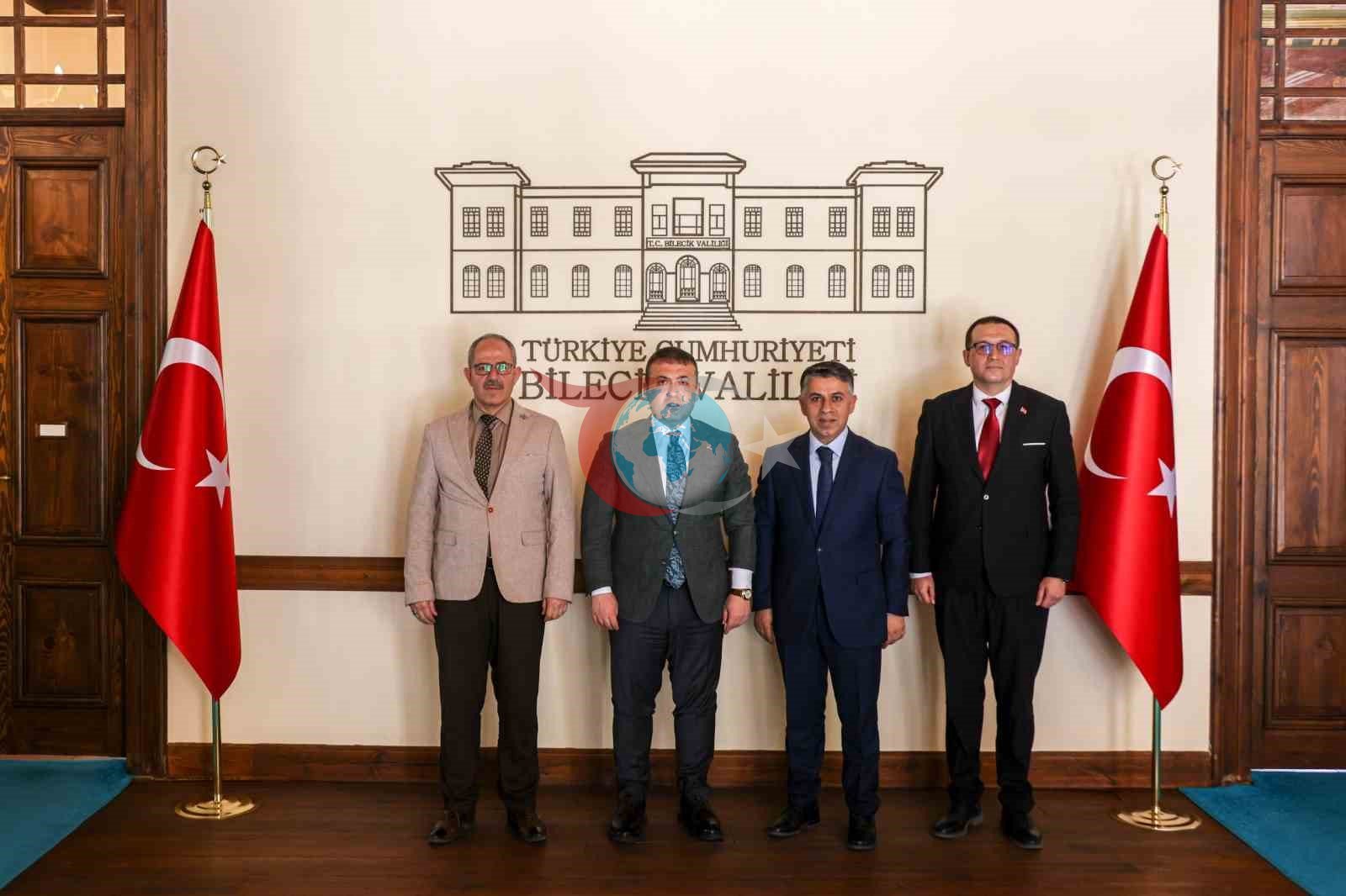 SGK Heyeti Sosyal Güvenlik Haftası'nda Vali Sözer'i Ziyaret Etti