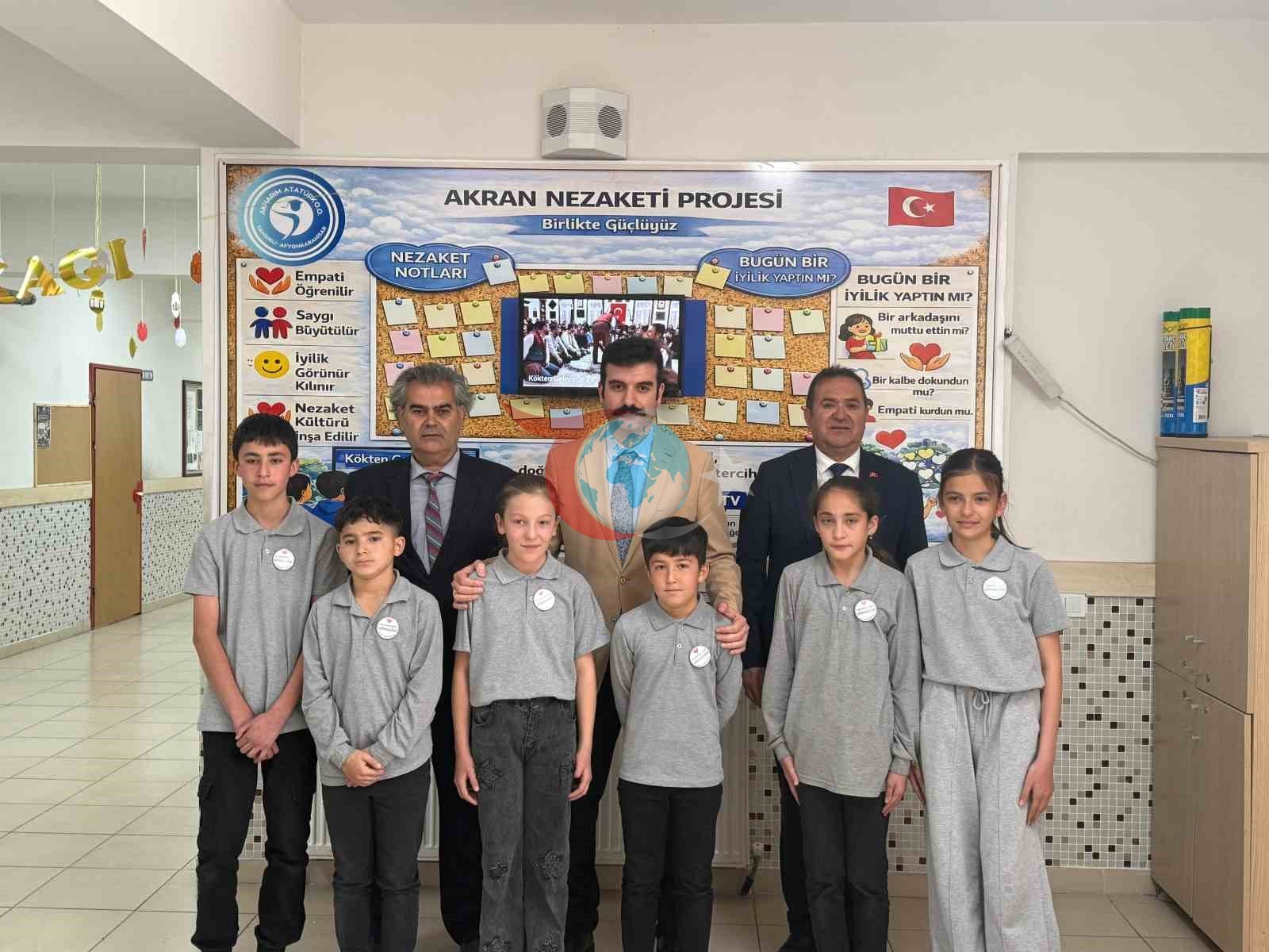 Sandıklı'da 'Akran Nezaketi Projesi' Başladı