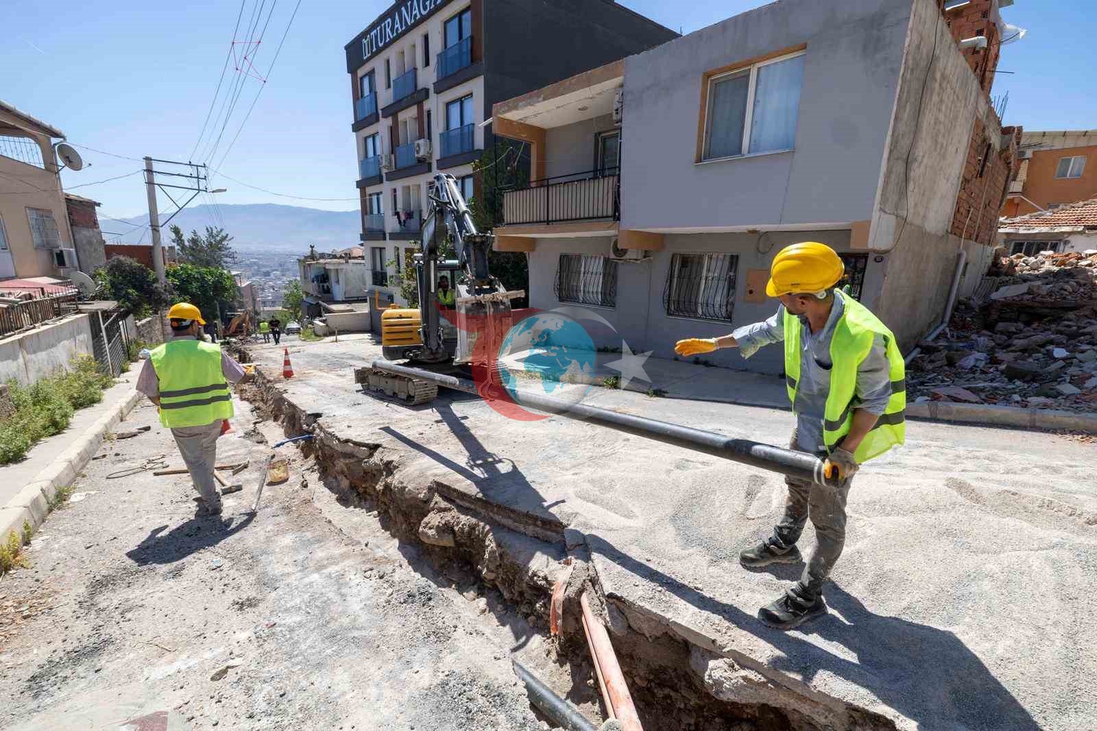 İzmir Bayraklı’da 35 Km Su Hattı Yenileme Projesi Başladı