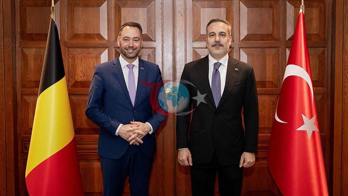 Bakan Fidan ve Belçikalı Yetkili Ankara'da Bir Araya Geldi